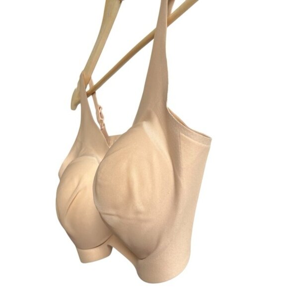 Knix Shadow Mesh Revolution Bra L++ Warm Sand NWOT - Picture 6 of 12